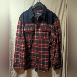 American Eagle Multicolor Plaid Shirt